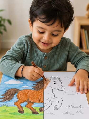 Image of SHASWATSTUDY 2-in-1 Eklavya Activity Box Age 2-4 | Preschool Gift Kit with Story Book + Activity Games + Affirmations + Sanskrit Shlokas + Crafts & Puzzles