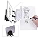 Produktbild YLGMY Optisches Zeichenbrett, DIY Zeichenblock Skizzieren Malwerkzeug für Einfache Zeichnungs Skizzen Acryl Zeichenprojektor Geeignet Kinder Anfänger Tragbares Zeichenbrett