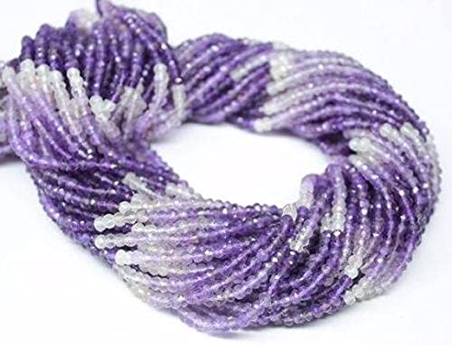 Perles améthyste de 3mm pour créer vos propres bijoux d'été et ateliers diy