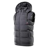 Gufayue 電熱ベスト ヒーターベスト 電熱ジャケット 超軽量 独立温度設定 ヒートベスト 8つの発熱エリア USB給電式加熱ベスト 3段階温度調整 洗える 防寒ベスト 男女兼用 誕生日プレゼント バイク ゴルフ 釣り 加熱ベスト ヒーターベスト 前後9箇所発熱 電熱ベスト USB給電 超軽量 防寒ベスト 臭くない 保温防寒 3段階温度調整 速暖 バイク 登山 通勤通学 冬物 冬作業着 防寒対策 釣り バイク ヒーティング アウトドア用(グレー/XL)