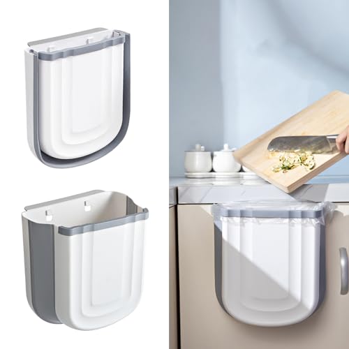 Bote de basura plegable Soddeph 9L para cocina