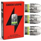 Geekvape Q 0.8 Cartridge(12-18W) MTL Side Fill 3ml 3pcs No Nicotine