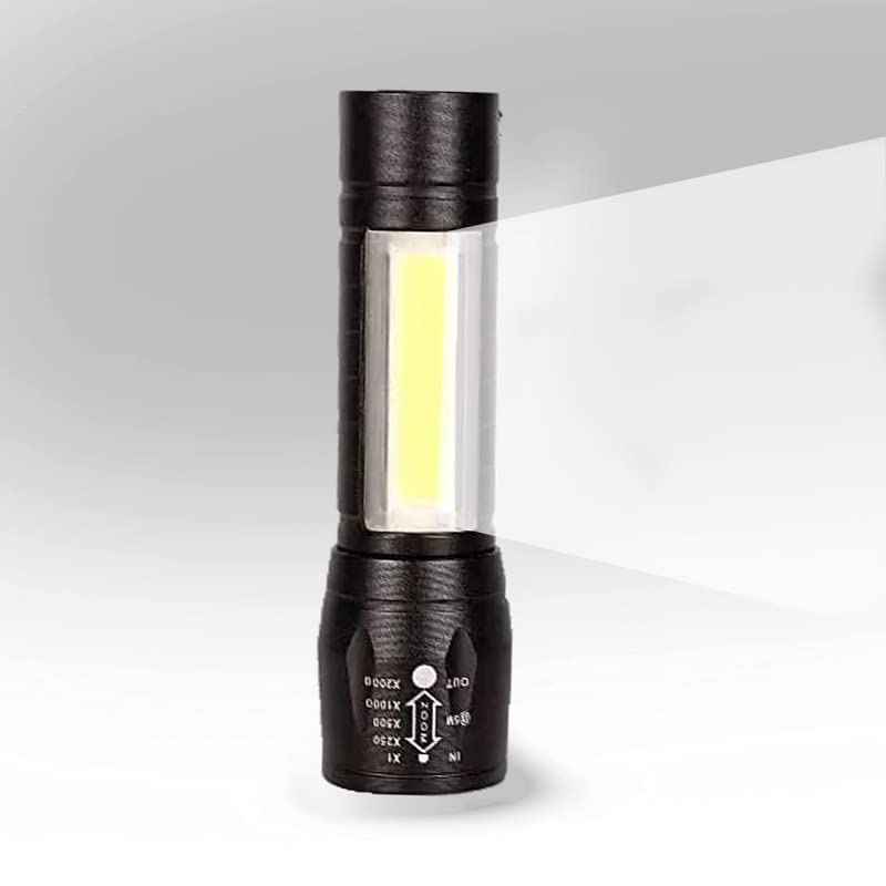 ODIN_Mini Rechargeable USB Tourch Light| Pocket Tourch for Emergency Use| with Flashlight Zoomable 3 Modes USB Charging Torch Light, [Black] (B0C5HKT9QY) Amazon Price History, Amazon Price Tracker