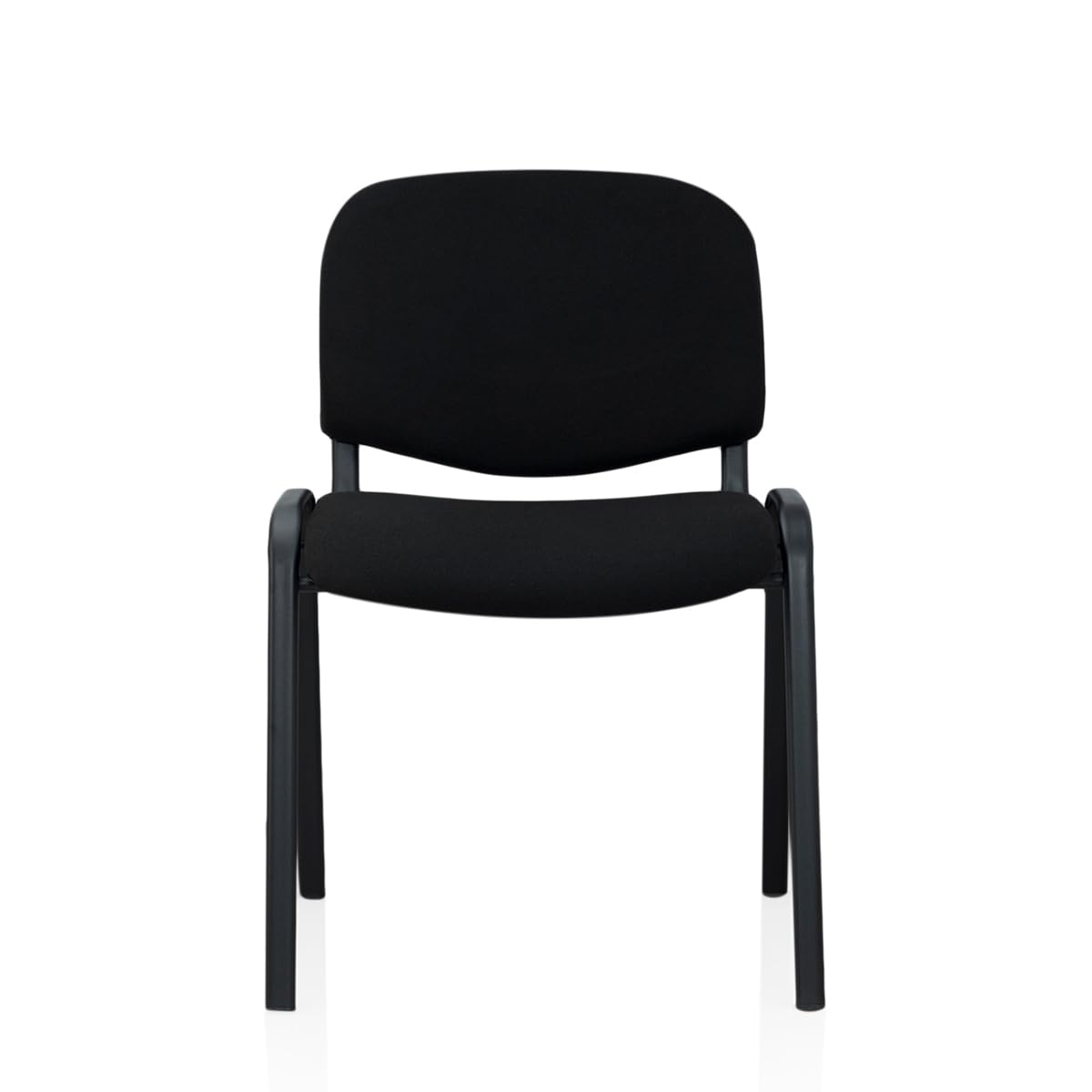 Sigma Besucherstuhl VC04, Metall, 41.5 x 54.5 x 78 cm, schwarz