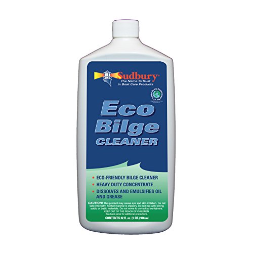 Sudbury Eco Bilge Cleaner, Superior Boat Cleaner, Essential Boat Accessories, 32 oz
