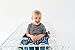 Buggy Bench Shopping Cart Seat Carrier (Navy Blue) The Original for Baby, Toddler, Twins, and Triplets (Up to 40 Pounds)