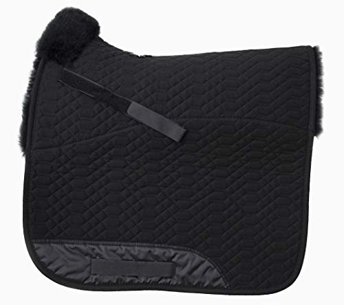 Engel Reitsport | SCHABRA1-D-SCH-SCH | Schabracke | Steppstoff | Lammfell