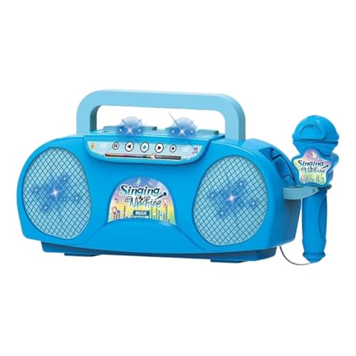 Micrófono y altavoz para niños en fiestas de cumpleaños con karaoke y música en casa 7
