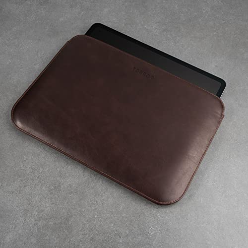 Torro Ipad Cover – Genuine Leather Ipad Sleeve Case Compatible With Ipad Pro 11”, Ipad 10Th Gen And Ipad Air 5/4 (Dark Brown) #TOP2