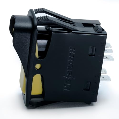 Image of HD Switch 20A PTO Rocker Switch for John Deere Ztrak Z920M Z930M Z950M Z960M Z955M Z930R Z950R Z960R Z970R Z955R Fits Clutch AUC18452 AUC18216 TCA22879 TCA21166 TCA20605 AUC11007 TCA24446 TCA22416