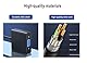HDMI zu VGA Adapter, HDMI zu VGA Konverter Vergoldete Schnittstelle mit Audio/Stromschnittstelle und Kabel, kompatibel mit Computer, Laptop, Monitor, Projektor, HDTV, Chromebook, Xbox und mehr