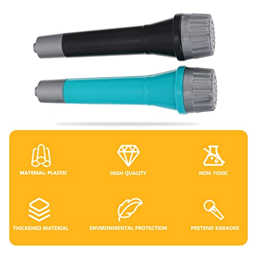 NUOBESTY 10St Plastic Microfoon Speelgoed Gesimuleerd Nep Microfoon Speelgoed Doen Alsof Spelen Karaoke Props Voor… - Image 3