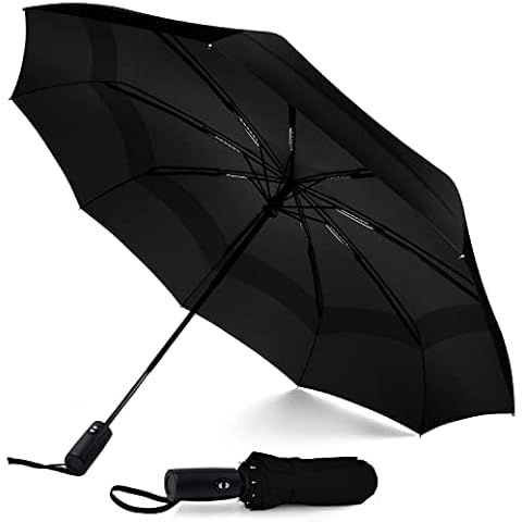 Parquet Compact Auto Open Travel Umbrella Cover