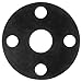 USA Sealing Full Face EPDM Rubber Flange Gasket for 3" Pipe - 1/16" Thick - Class 150