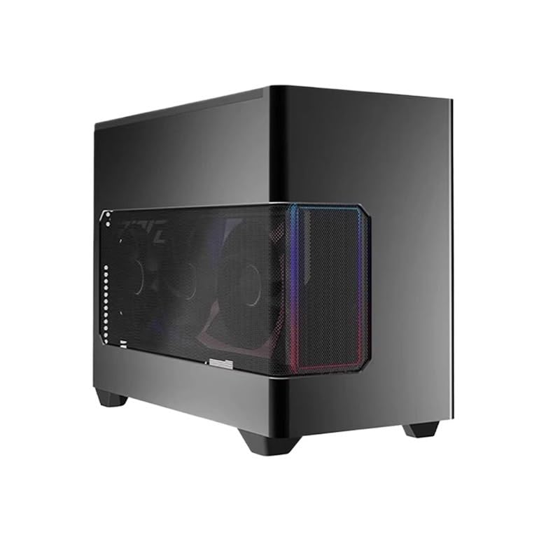 Compatible avec Le Mini boîtier d'ordinateur de Bureau ITX en Alliage d'aluminium Portable