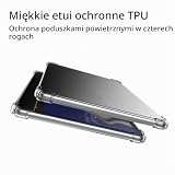 QJONSIU Etui dla Pocketbook Verse Lite/Verse Pro, Shockproof Ultracienkie Miękkie TPU Ochronne Etui, Clear Case-Transparentny