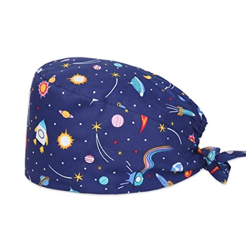 Modelo: Médico Con Sistema Click- Gorro Quirúrgico Pelo Largo con sistema de cierre a presión - Ajustable - 100% algodón (Autoclave)