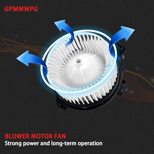 Image of 700215 Front HVAC Heater Blower Motor Fan Compatible with Toyota for Tundra /Camry /Highlander /Avalon /Venza /4Runner, for Lexus GX460 /ES350 /RX350 /RX450h /ES300h