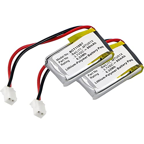 CELLONIC, Batterie pour Technologie Domestique, Compatible avec diagral DIAG44ACX, TF410X (3.7V, 90mAh) 2 Pièces