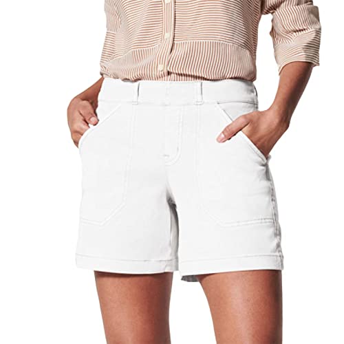 Short taille haute femme large chic et respirant à grandes poches