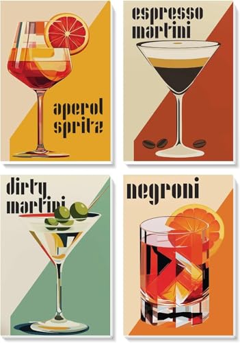 Fan House Dipingi con i Numeri per Adulti,4 Pezzi Paint by Numbers Kit di Pittura acrilica Fai-da-Te per Adulti Principianti Facile su Tela 20X30CM