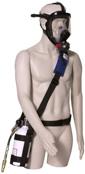 SPECPDE10L Medium/Large Spectrum Full Face Pressure Demand Respirator Assembly, (Pack of 1)