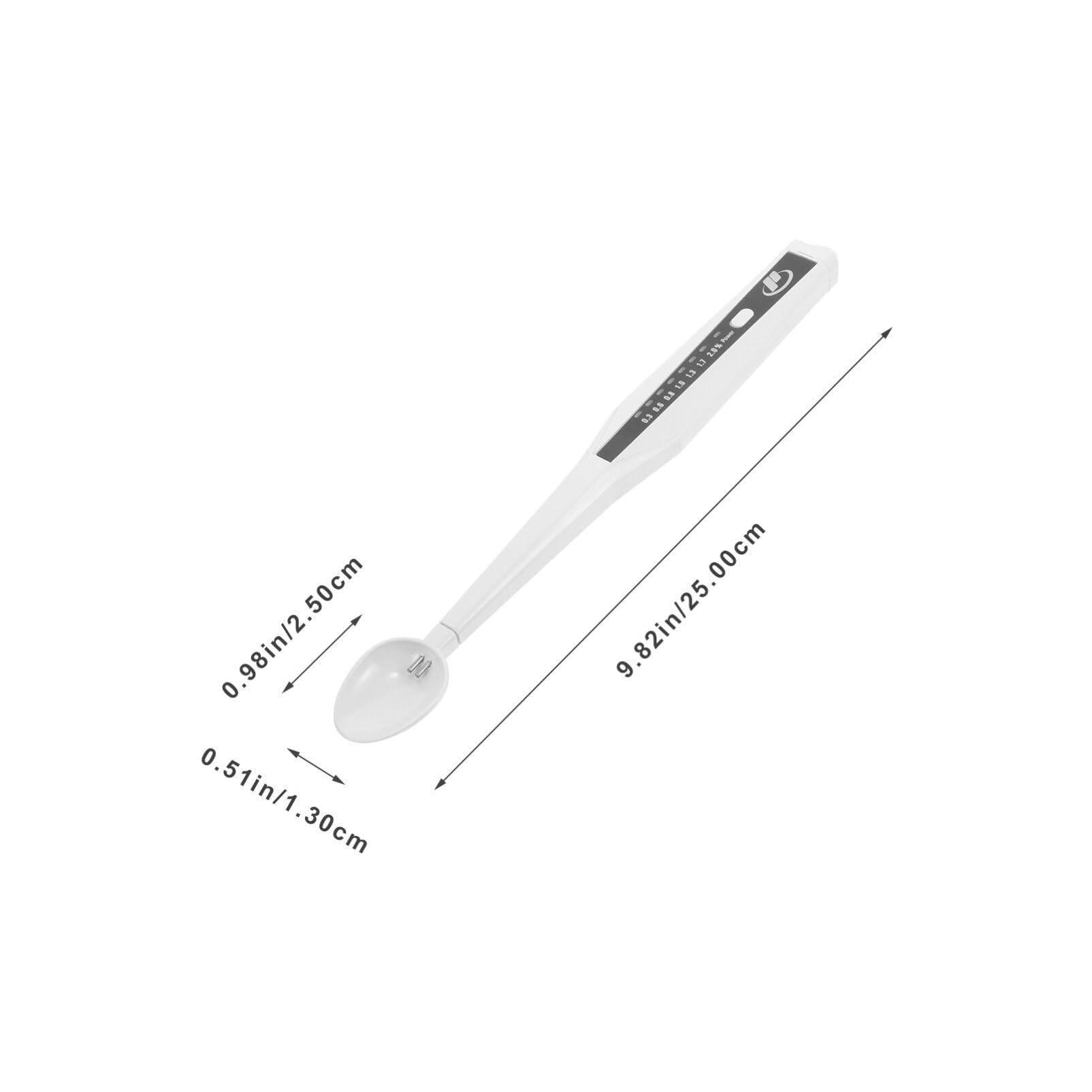 Tester Di Salinità Portatile Con Display Digitale Misuratore Di Concentrazione Sale Per Liquidi E Alimenti in Cucina Strumento Preciso Per Controllo Salinità