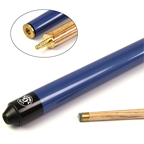 Jonny 8 ball 42 inch blue jet junior 2pc ash pool snooker cue 9mm…