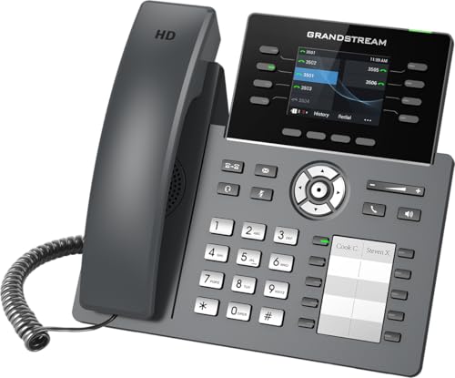 Teléfono Grandstream GRP2634 IP 8 Líneas Negro miniatura 2
