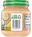 Gerber Organic for Baby 1st Foods Baby Food Jar, Banana, Made with Non-GMO & Organic Produce, USDA Organic Baby Food, 4-Ounce Glass Jar (Pack of 10 Jars)