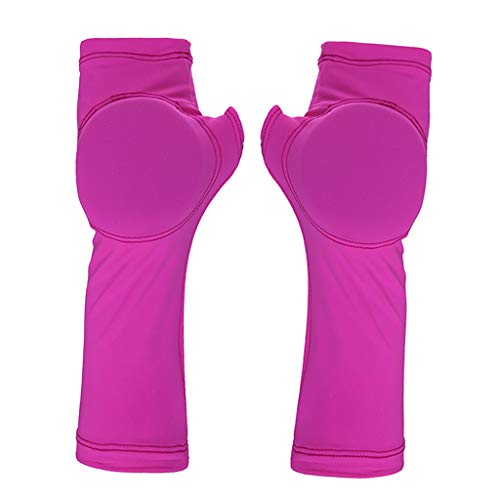 Unisex Safety Skating Supporter Elastic Cover Wrist Palms Protective Gear Gloves for Roller Snowboarding, Skating,Racing, Mountain Biking M