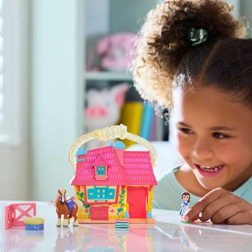 image for Disney Store Official Princess Micro Toy Set – Beauty & The Beast �