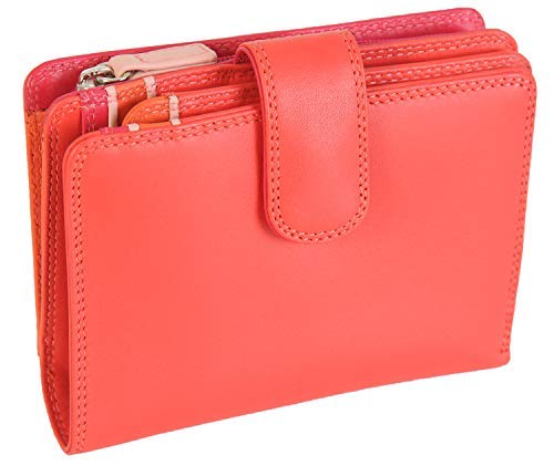 Mywalit - Cartera para mujer multicolor candy mediano