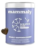 mammaly 7-in-1 Hanföl-Leckerli für Hunde - Scratch Less 60 Snacks (175g) Zink, Bierhefe, PEA - kann Deinem Hund bei saisonalen & ganzjährigen Allergien und Juckreiz unterst.