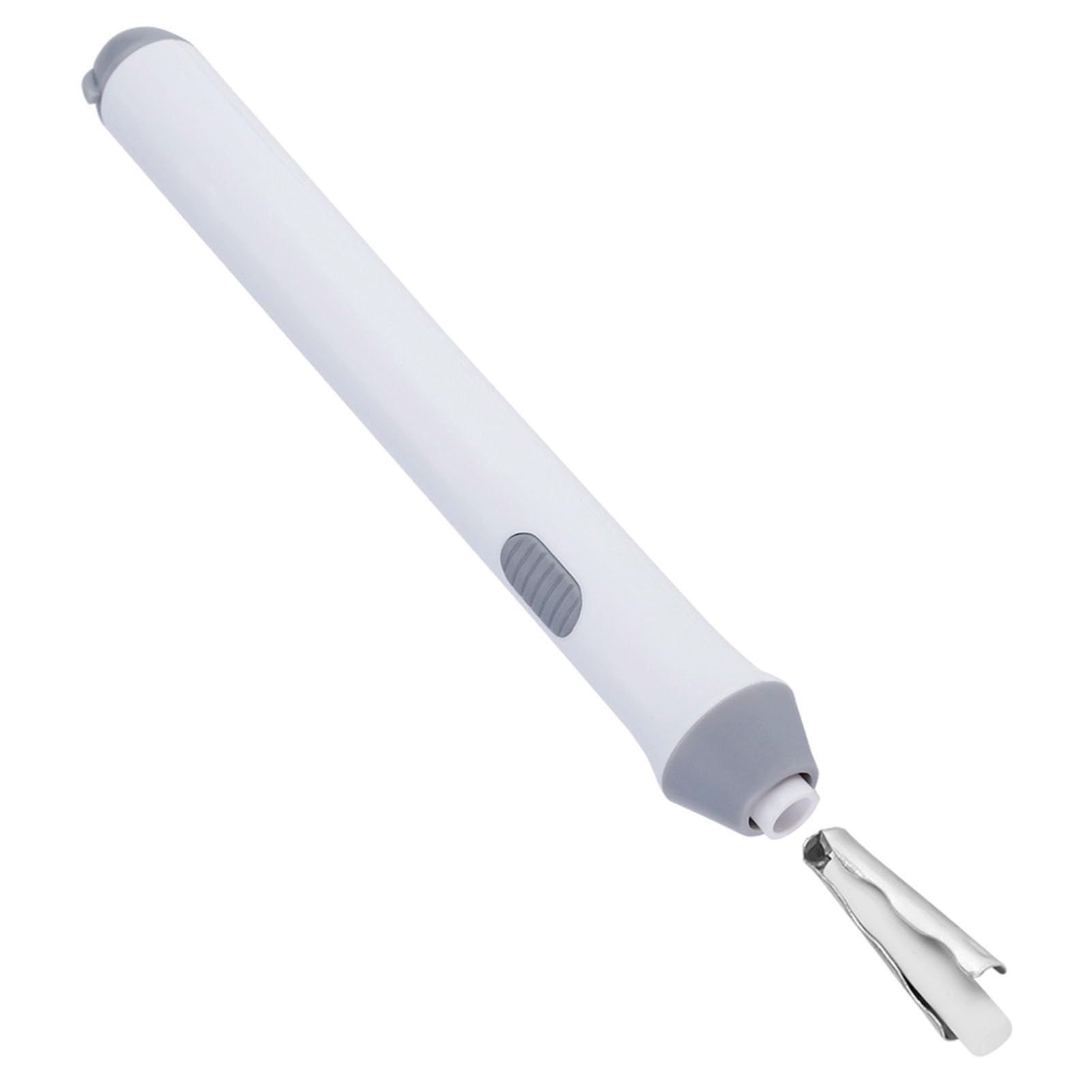 Borrador eléctrico, borrador eléctrico para dibujar, borradores eléctricos con 22 gomas de borrar para escritura diaria, dibujo, diseño industrial (blanco)