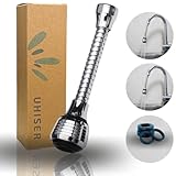 Se adapta a cualquier grifería en el interior de su hogar: Este extensor dosificador con medidas roscadas estándares comprendidas entre M22(21,5mm) y M24(23,5mm) puede ser adaptado donde lo necesite ya que viene provisto de un machón con ambas medidas para adaptarse un filtro para evadir impurezas y juntas de goma para evitar fugas y salpicaduras.