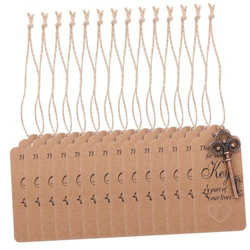 HIAKDOFT 30個 ボトル オープナー キーチェーン キー ボトル ウェディング パーティー 記念品 ヴィンテージ ランダムカラー