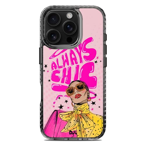 Image of DailyObjects Always Chic Stride 2.0 Magnetic Case Cover Compatible with iPhone 16 Pro Max | Wireless Charging Slim Back Cover | 2 Layer Edge Protection & Shockproof