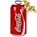 Price comparison product image Coca Cola Mini Fridge - Refrigerator for Bedroom Skincare Office, Portable Table Top Beverage Cooler, 12V 220V Refrigerador For Drinks, Soda, Wines, Use In Car, Dorm, Outdoor, Patio,8 Can