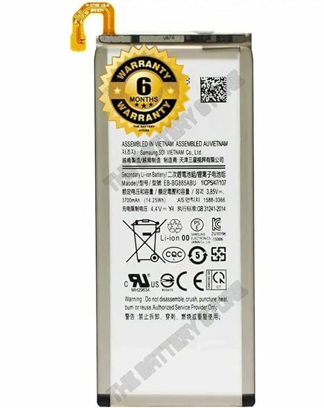 Image of THE BATTERY STORE Original EB-BG885ABU Battery for Samsung Galaxy A8 Star / A9 Star Battery with 6 Month Warranty**** (PPP100)