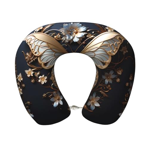 Almohada de viaje espuma memoria talla U cómoda miniatura 1