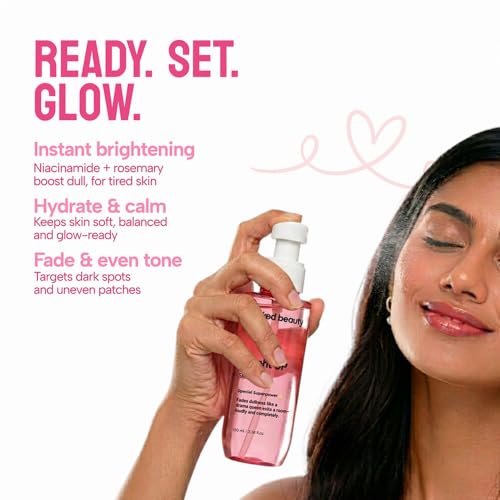 Image of Bright Up Skin Juice Brightening Face Toner | Glow Boosting Alcohol-Free Facial Toner | Helps Improve Radiance & Even Skin Tone | Daily Face Toner for Women & Men | 100ml