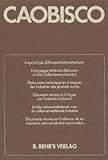 Caobisco: 6-sprachiges Süsswarenfachwörterbuch
