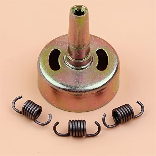 ZAPYVET 7T tambor de embrague piñón engranaje accionamiento resorte GX25 25CC gasolina pequeña, for MINI, Motor recortador cortacésped Kit de embrague para cortacésped