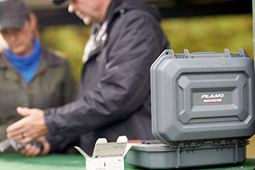 Plano Rustrictor All-Weather Single Pistol Case, Black, Rustrictor Anti-Rust Protection, Tsa-Approved Gun Case For Airline Travel #TOP3