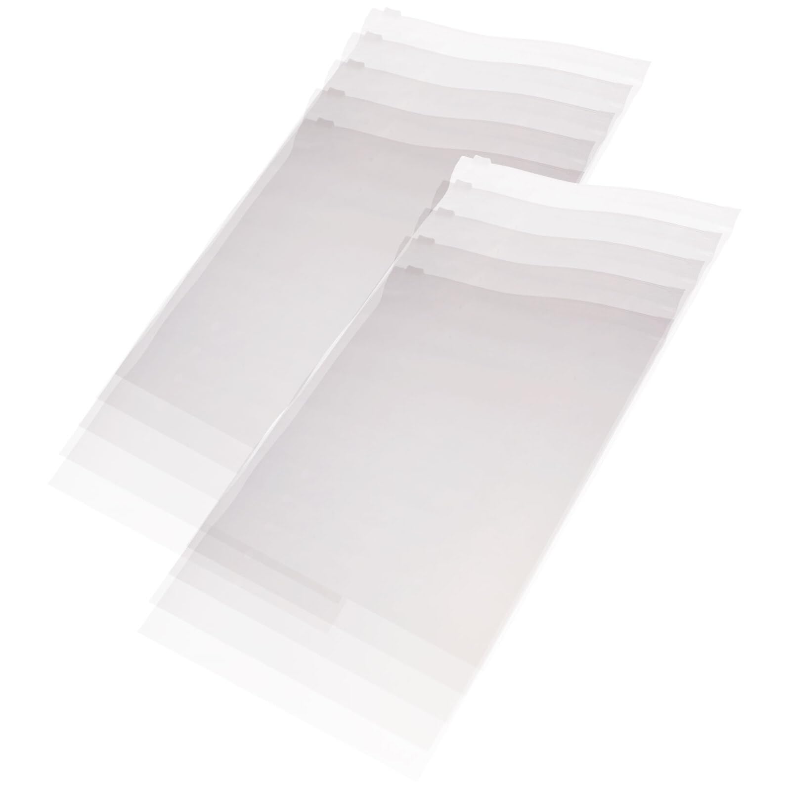 KOMBIUDA 100 Stück Reise Kleiderorganizer mit Kordelzug Transparente Aufbewahrungsbeutel aus 12 mikron Kunststoff Leichte Verpackungstaschen 20x30cm für Koffer und Kleidung