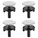 PIIKNUO Coperchio Foro Rubinetto Copri Foro Rubinetto Lavandino Tappo Copri Foro Rubinetto Sanitari Copertura del Foro del Rubinetto della Cucina per Accessori per Lavelli da Cucina e Bagno 4 Pezzi