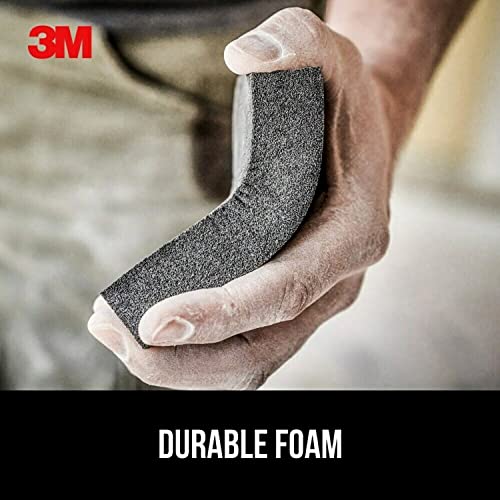 3M Large Area Drywall Sanding Sponge, 4.875-In By 2.875-In By 1-In, Fine/Medium #TOP4