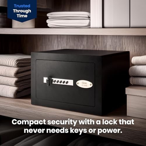 Image of Viking Security Safe VS-20SX Heavy Duty Small Mechanical Simplex Lock Multi Gun Safe Multi Handgun Capacity Pistol