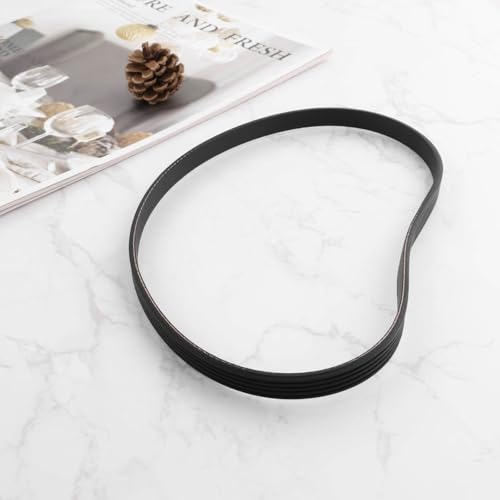 LT Easiyl 5PJ605 Keilrippenriemen Gummi Antriebsriemen Ersatz-Keilriemen kompatibel mit Scheppach HMS 850/1070 Trimmern (605 x 12 mm), 2 Stück